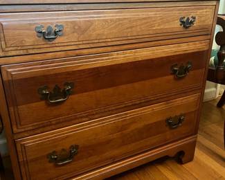 Dresser Of Solid Cherry Wood By Davis Cabinet Company