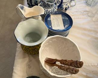 Royal Copenhagen Plates From The 1970s, Pitchers And Other Items