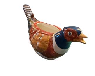Pfaltzgraff pheasant gravy boat