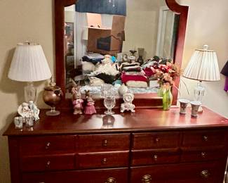 Broyhill dresser and mirror