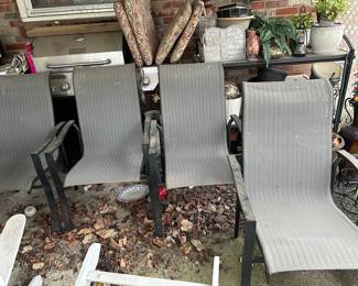 Patio chairs