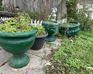 Concrete planters
