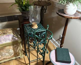 A variety of plant stands