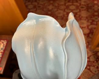 1878 Stangl Art Pottery Matte Blue Tulip Vase