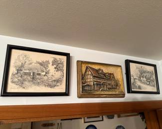 Shakespeare's House 3D Wall Plaque – Stratford-On-Avon