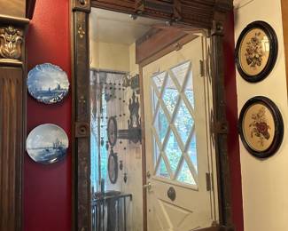 Ornately Carved Eastlake Wall Mirror