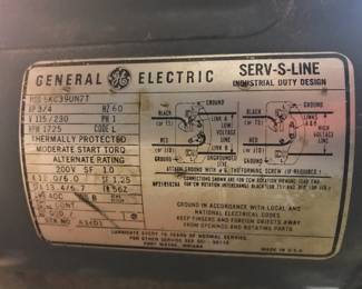 General Electric Lathe 