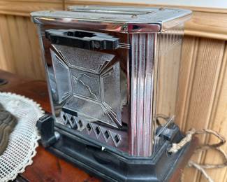 Early 1930's Hot Point Gazelle Art Deco Toaster