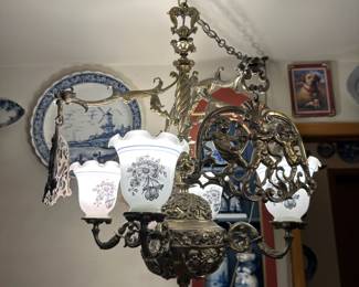 French Rococo Style Chandelier