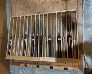 Assortment of Wood Carving Chisels
