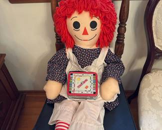 Raggedy Ann Cloth Doll