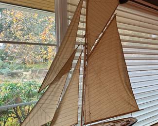 Large Scale Model Yacht 