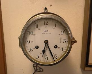 Schatz Royal Mariner Brass Case Clock 