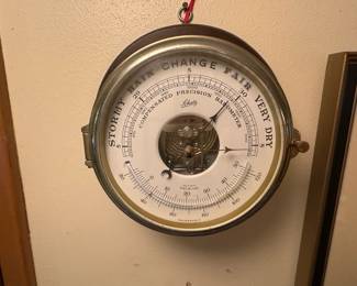 Schatz Brass Ships Compensated Precision Barometer 