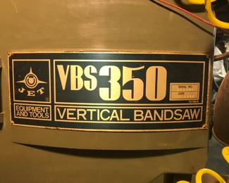 Jet VBS 350 Vertical Band Saw