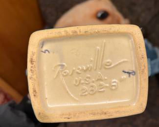 Roseville Pottery Blue Wincraft Vase