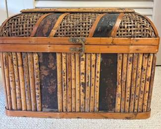 AAT010- Bamboo Treasure Chest