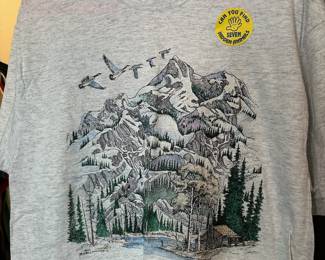 1996 Montana "Big Sky" Scenic Graphic T-Shirt