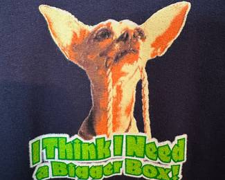 1998 Taco Bell Dog "Here Lizard Lizard" Graphic Crewneck Sweater