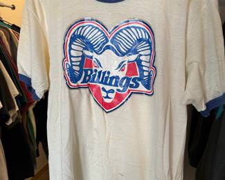 Billings Bighorns Montana Ice Hockey T-Shirt – Size XL