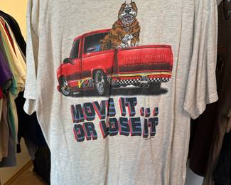 1997 Dawg Pound "Move it...Or Lose it" Graphic T-Shirt