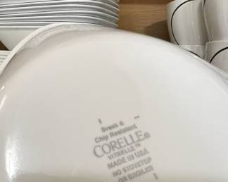 Corelle Simple Lines Coordinates Dish Set