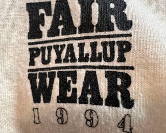 1994 Hanes Beefy-T "Do the Puyallup" Graphic T-Shirt