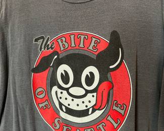 The Bite of Seattle Graphic T-Shirt – Size Large