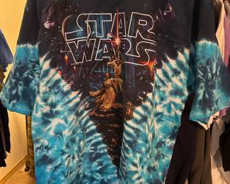 1990's Star Wars Tie Dye Graphic T-Shirt – Size XL
