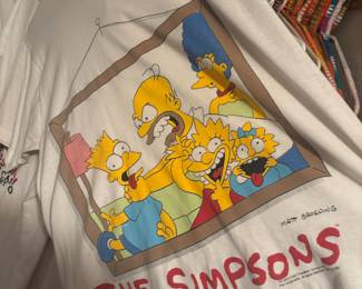 1990 20th Century Fox "The Simpsons" Graphic T-Shirt
