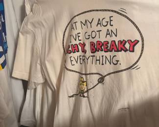 1990's "At My Age I've Got An Achy Breaky Everything" Graphic T-Shirt