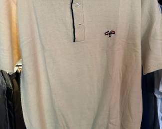 Acrylic Orlon Tan Polo Shirt