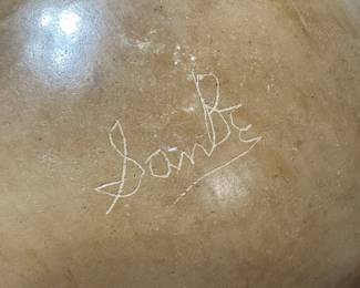 SamBe Hopi Pueblo Pottery Vase