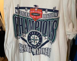 1997 Seattle Mariners Baseball Champ World Series T-Shirt