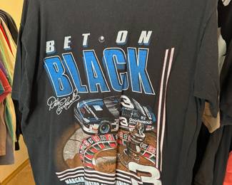 1997 Nascar Winston Cup Champion "Bet on Black" Dale Earnhardt Graphic T-Shirt