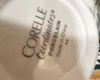 Corelle Simple Lines Coordinates Dish Set