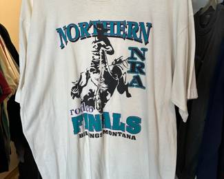 Norther NRA Rodeo Finals Billings Montana Graphic T-Shirt - Size XL