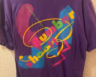 1991 Purple/Multicolored BumberShoot Festival Graphic T-Shirt