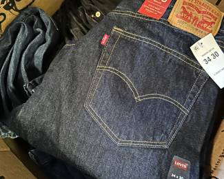 Assortment of Levi Strauss & Co. Jeans