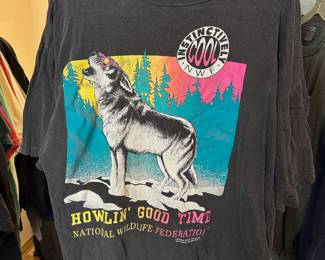 National Wildlife Federation "Howlin' Good Time" Graphic Long Sleeve Shirt