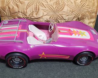 1975 Mattel Barbie Star Vette Doll Car