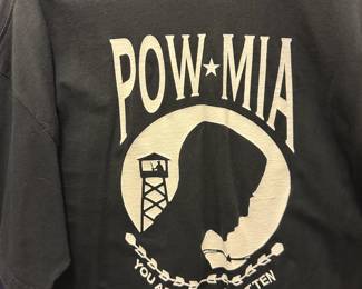 1990's POW MIA "You Are Not Forgotten" T-Shirt