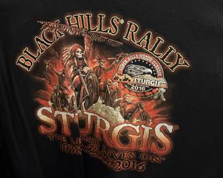2016 Sturgis Black Hills Motorcycle Rally- 76th Anniversary Graphic T-Shirt