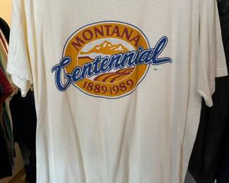 Montana Centennial 1889-1989 T-Shirt – Size XL