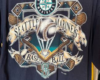 1995 Seattle Mariners Baseball Graphic T-Shirt