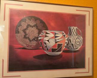 Framed Print of Native American Art by G.W. Williams