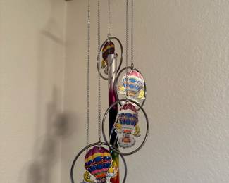 Colorful Hot Air Balloons Wind-chime