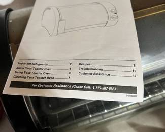 GE 4 Slice Toaster Oven