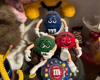 1980's M&M's Landline Telephone