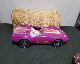 1975 Mattel Barbie Star Vette Doll Car
